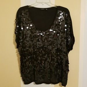 🎉New Years Eve! Black Large Sequin Shirt🎊